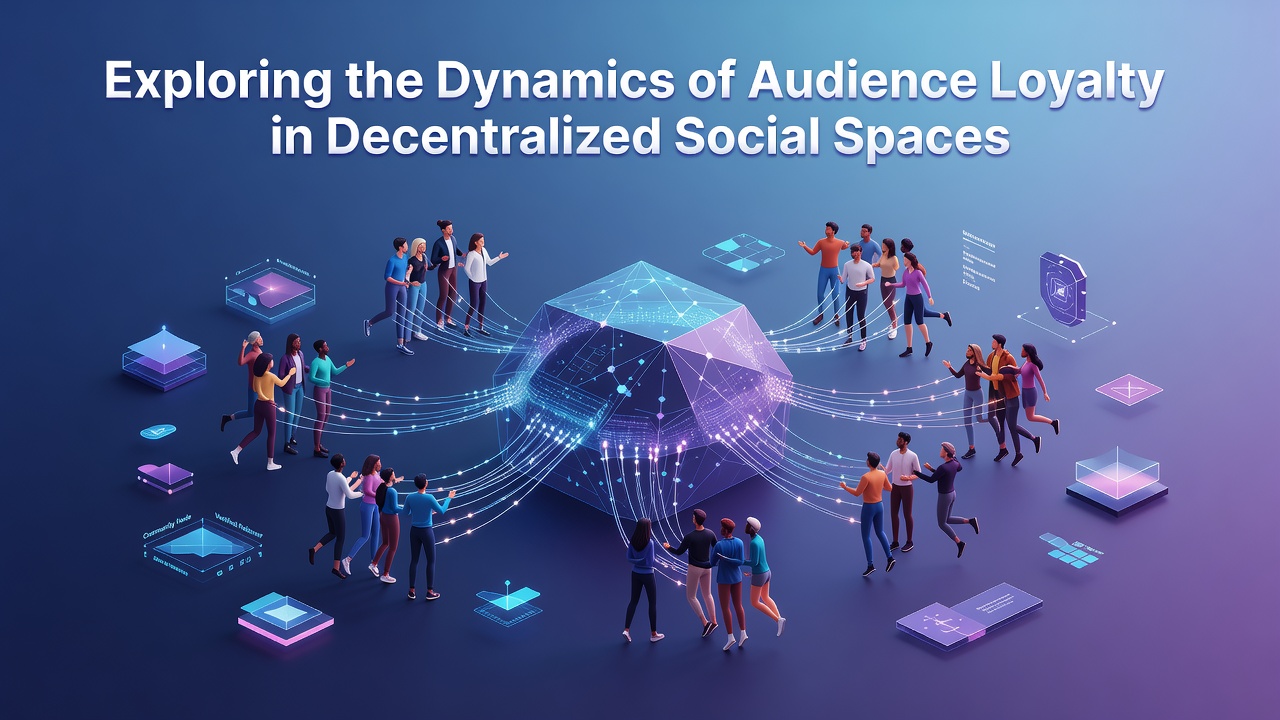 Exploring the Dynamics of Audience Loyalty in Decentralized Social Spaces